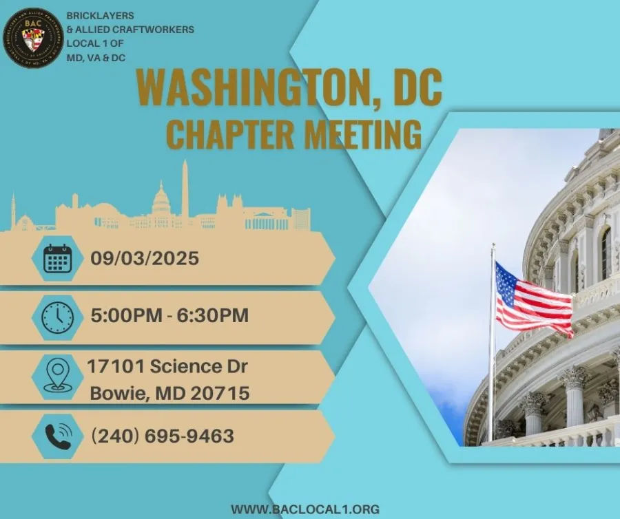 DC Chapter Meeting Info