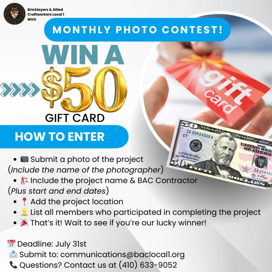 Win a $50 Gift Card!