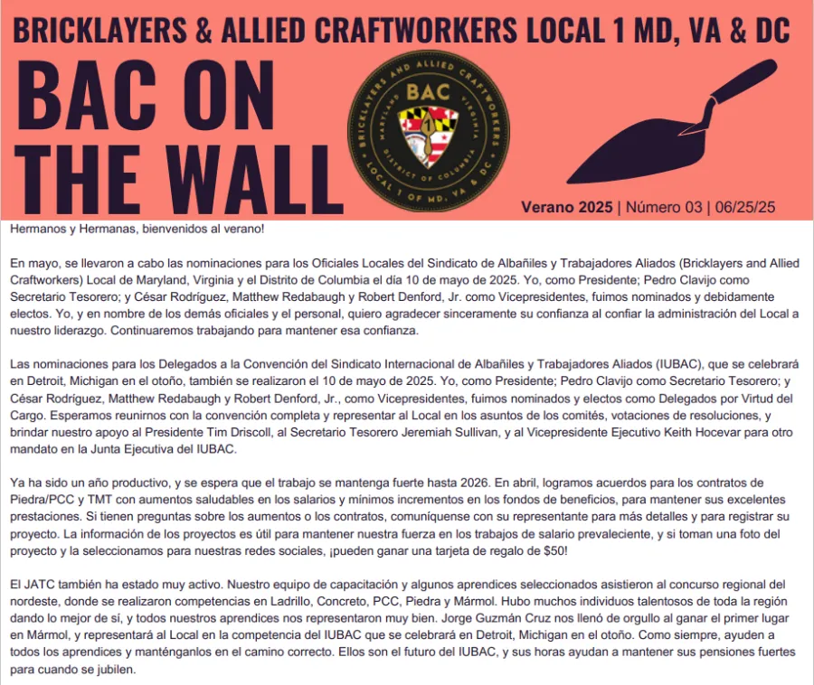 Boletín de Verano 2025 – Julio, Agosto y Septiembre