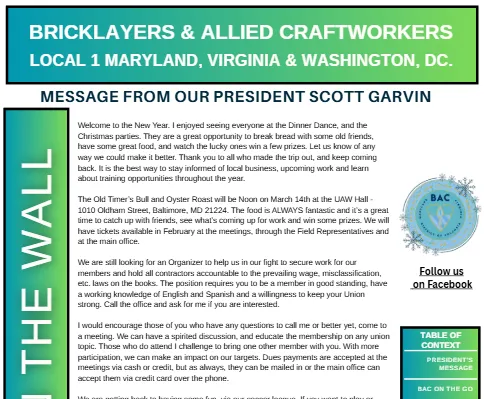 Winter 2025 newsletter snippet