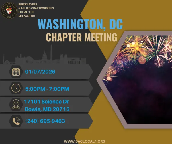 DC Chapter Meeting Info