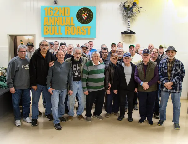 162nd Annual bull & oyster roast_Retiree group photo
