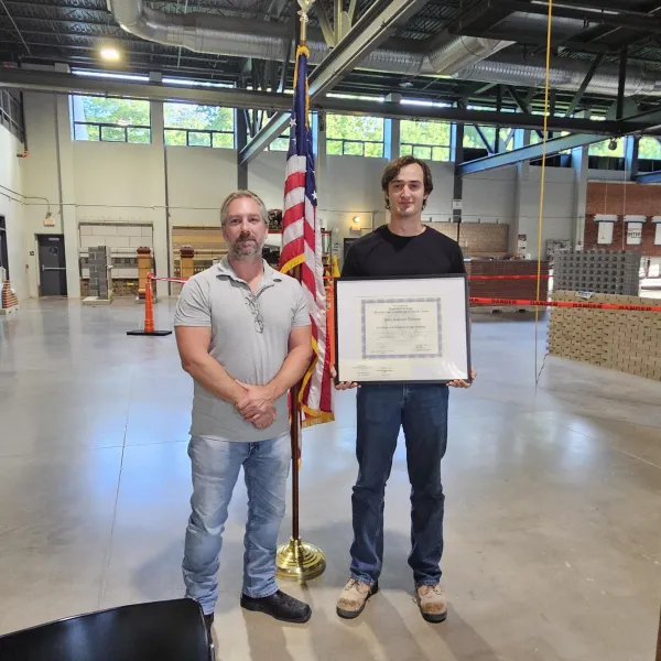 Peter Thoryni_Apprenticeship Graduate